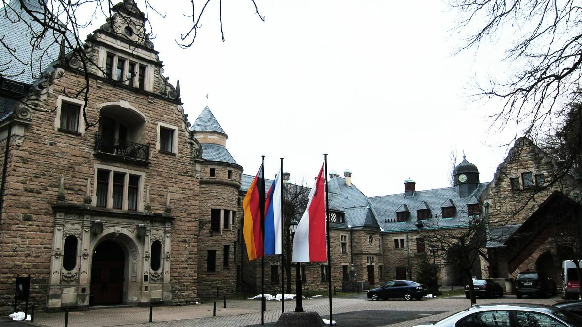 Schloss Hotel Wolfsbrunnen Schwebda Exterior foto